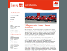 Tablet Screenshot of lang-heizung-bad.de